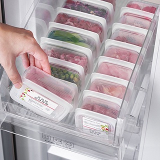 【拾憶生活】廚房冰箱收納盒 收納盒 保鮮盒 冰箱分隔整理冷凍盒 收納盒 - N0511