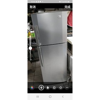 二手中古樂金LG198公升雙門冰箱，型號GN-V20S，保固3個月，請詢問大戶藥師