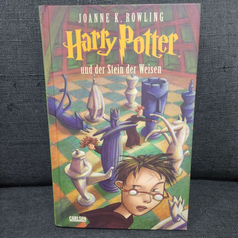 二手書*哈利波特*精裝德文版 Harry Potter und der Stein der Weisen