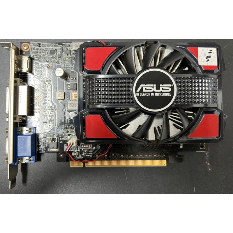 二手良品 華碩ASUS GT740-2GD3 超合金電源/顯示卡