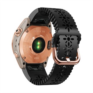 新款 適用於Garmin佳明Fenix7s手錶帶6s pro運動5s plus本能Instinct2S蕾絲紋理