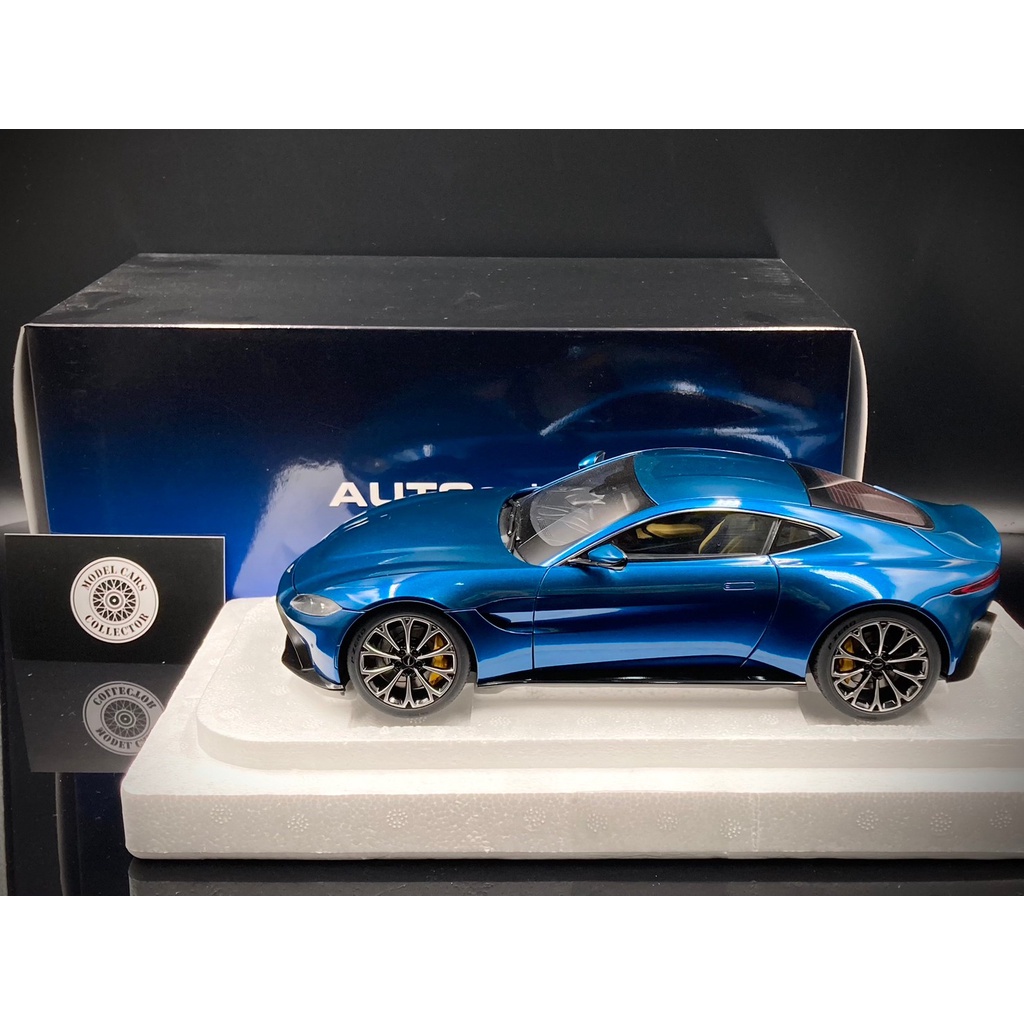 【收藏模人】Autoart Aston Martin Vantage 2019 藍色 1:18 1/18 70278