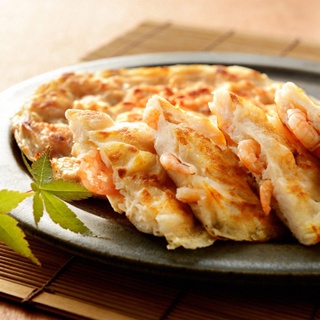 興達港歐董魚丸 月亮 花枝 蝦餅 (480g/2片/包)(鮮食家) 月亮蝦餅 蝦卷 蝦排 黑輪 甜不辣 火鍋料 關東煮