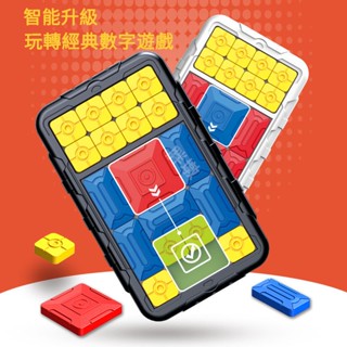 臺灣現貨🏡超級華容道+數字 滑動拼圖 兒童禮物 兒童玩具 益智力思維訓練 磁性拼圖 益智玩具 早教玩具 超級積木