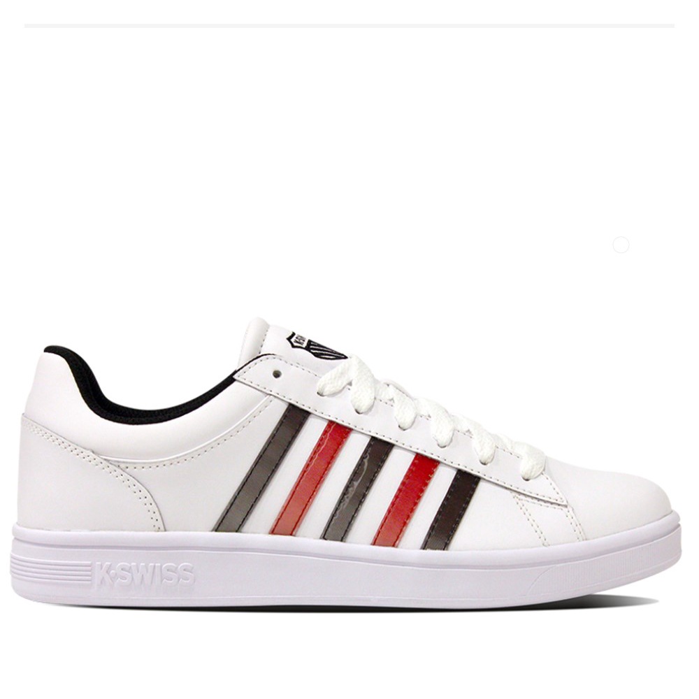 K-SWISS Court Winston 白 運動鞋 女 線條 老爹鞋 休閒 96154149