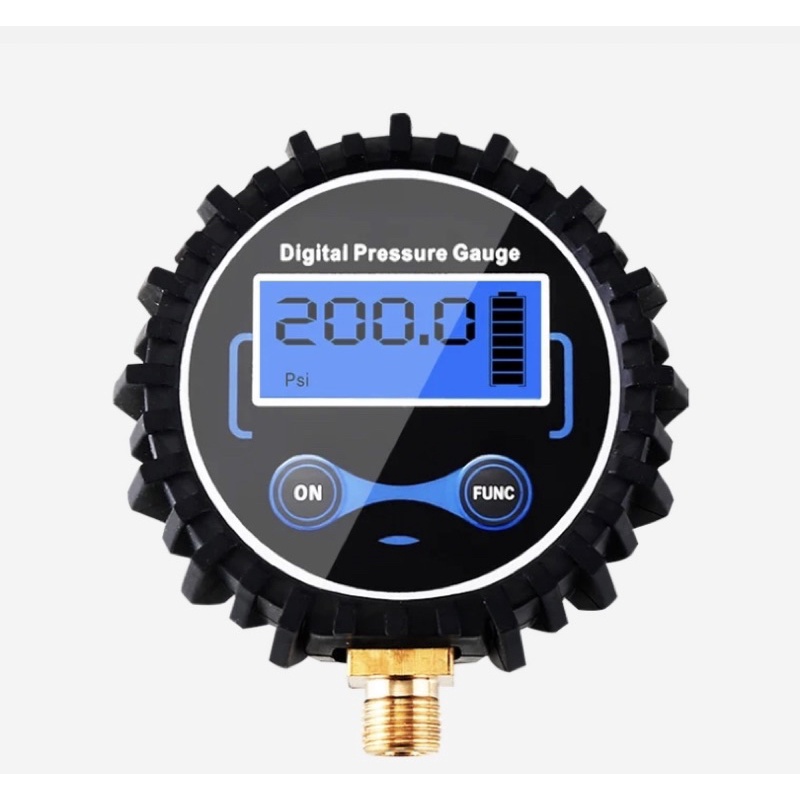 數位胎壓錶頭 胎壓量測 測量胎壓 液晶面板顯示 胎壓錶