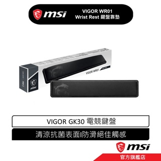 msi 微星 MSI 微星 VIGOR WR01 Wrist Rest 鍵盤靠墊 手托 止滑墊