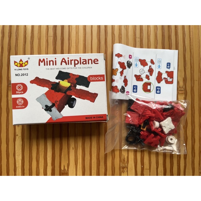 全新MINI AIRPLANE積木玩具BLOCKS