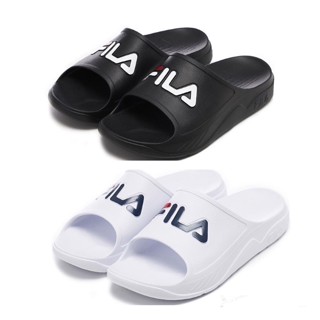 正品 FILA 新款 拖鞋 厚底拖鞋 運動拖鞋 沙灘拖鞋 厚底軟Q 高度3公分 防水 一體成形 男女尺寸運動 黑色 白色