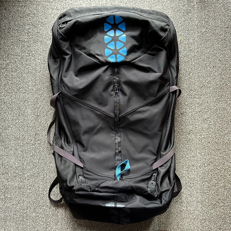 Boreas tsum trek 55L 輕量化後背包 登山包 廉航 背包客 登山 露營