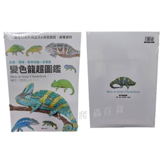 工具書-變色龍超圖鑑 品種、繁殖、飼育知識一本掌握《台灣東販出版》 水族爬蟲百貨