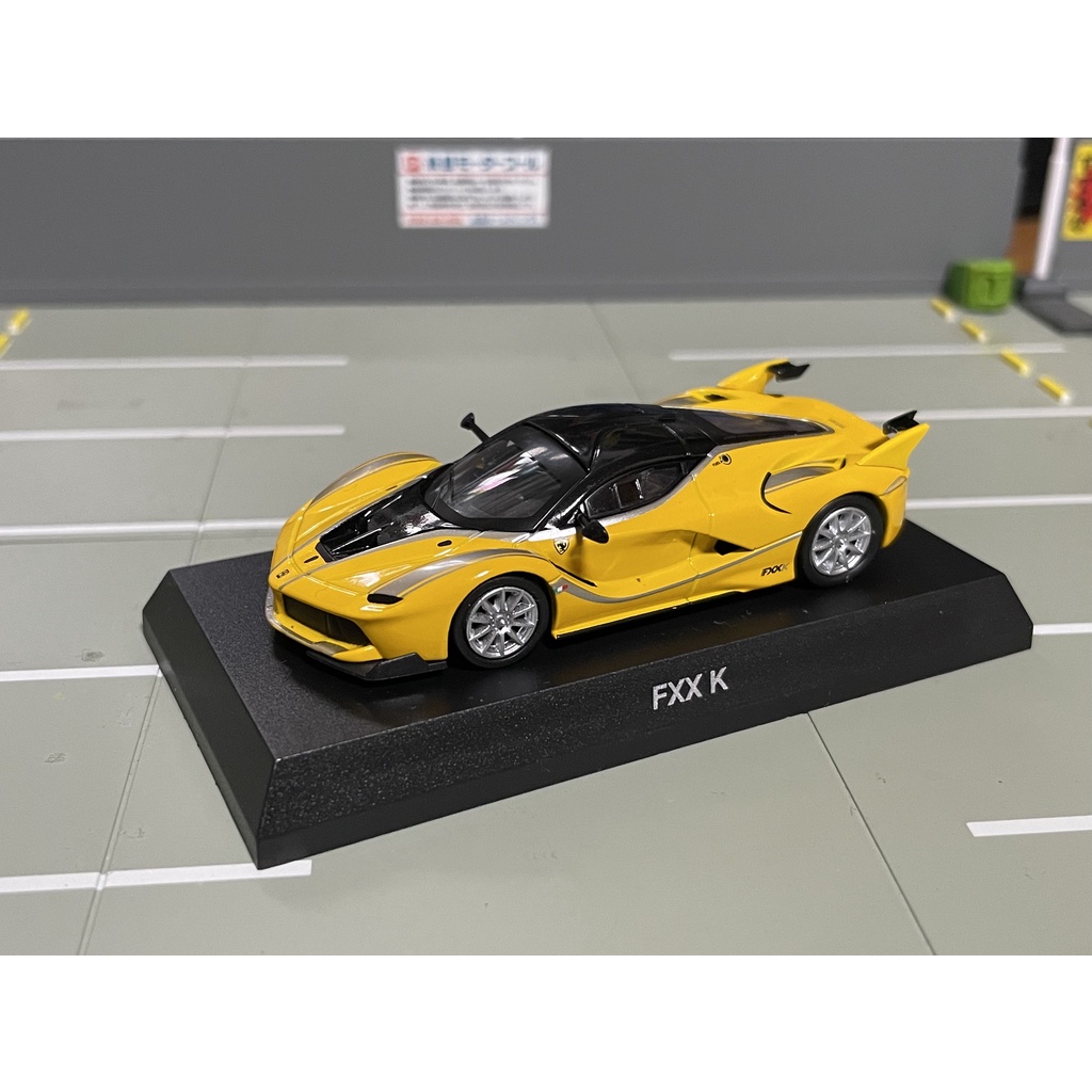 Kyosho 1/64 Ferrari FXX K 黃 絕版 稀有