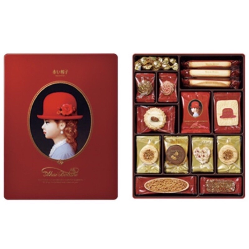 日本 AKAI BOHSHI 紅帽子 綜合餅乾禮盒 年節 送禮 禮盒