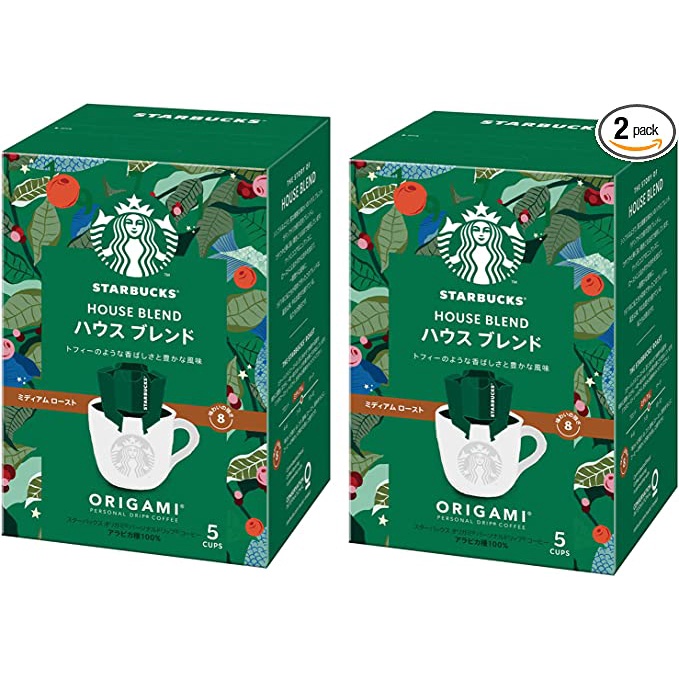 雀巢星巴克 Origami Personal Drip Coffee House Blend x 2 盒僅限日本日本直送