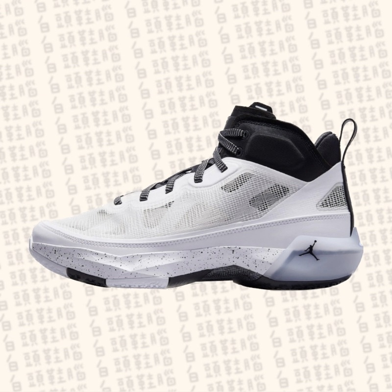 【白頭鞋腦👨🏻‍🦳】AIR JORDAN 37 氣墊籃球鞋 白黑 OREO DV0747108