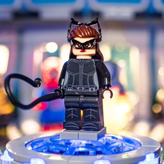 漫威系列積木 兼容樂高超級英雄蝙蝠俠貓女Catwoman積木人仔第三方拼裝積木玩具