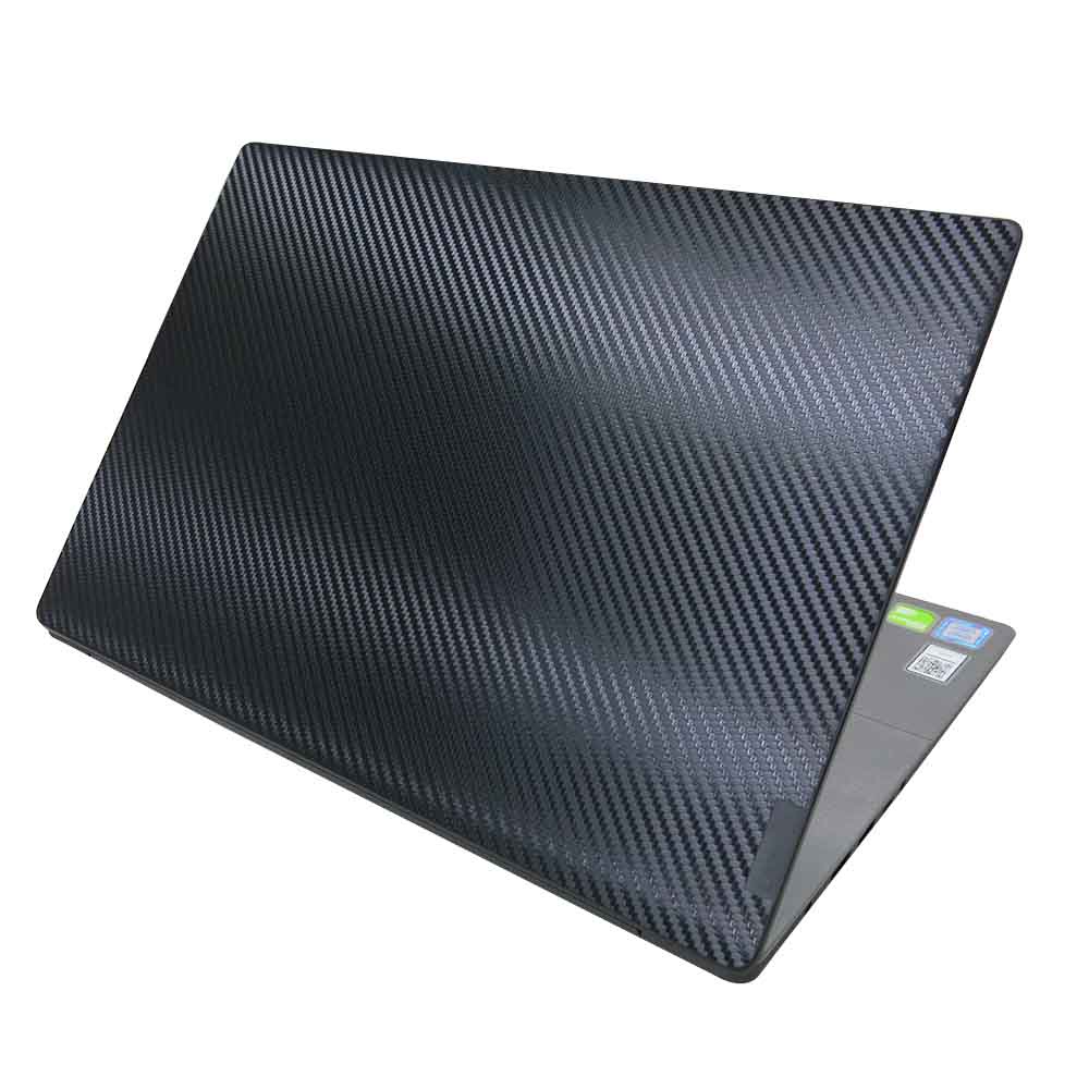 【Ezstick】Lenovo IdeaPad 530S 15IKB 黑色卡夢紋機身貼 (上蓋、鍵盤週圍、底部貼)