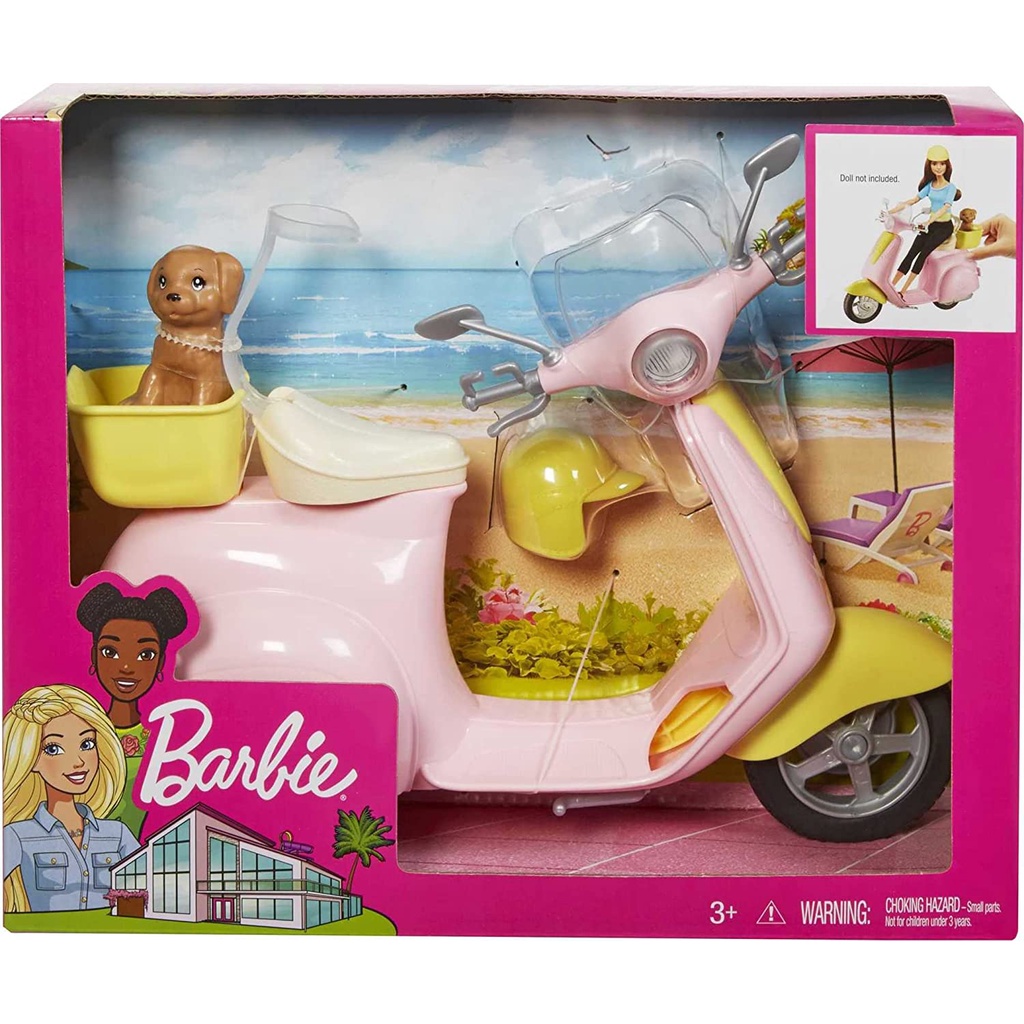 現貨在台 芭比Barbie 美泰正品 摩托車