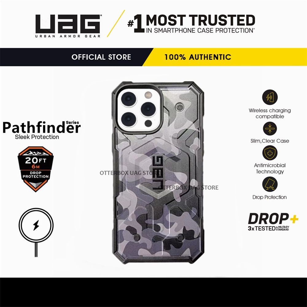 【UAG】耐防摔磁吸殼 適用iPhone 14 Pro Max手機殼迷彩殼12 13 11 ProMax XR XsMa