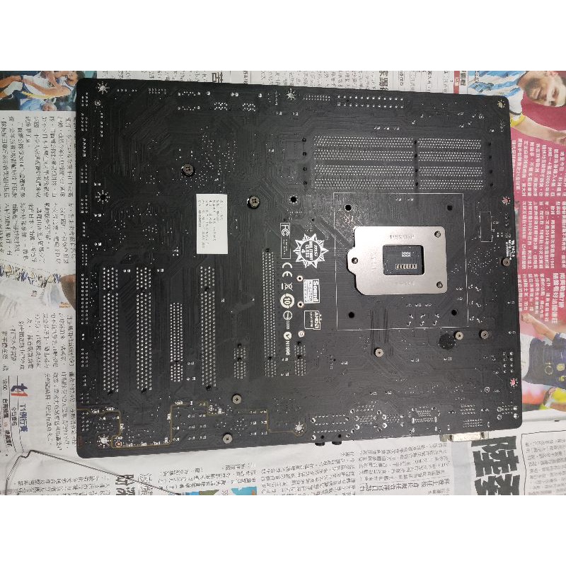 ［二手］H97 gaming 3主機板附擋板