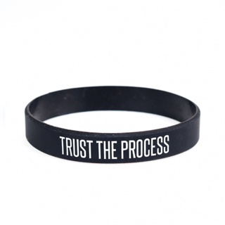 Deuce Brand 運動手環 Trust The Process Wristband 矽膠 手環 激勵文字【ACS】
