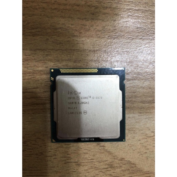 二手_Intel i5-3470 LGA1155(裸裝無盒沒有風扇）