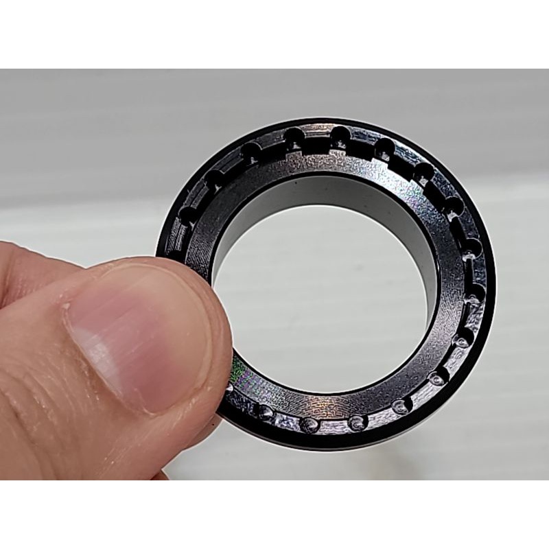 樸實黑 Tripeak OSPW系列 JETSTREAM PRO 空心款加大擺臂下導輪鎖固色環 色環 導輪色環