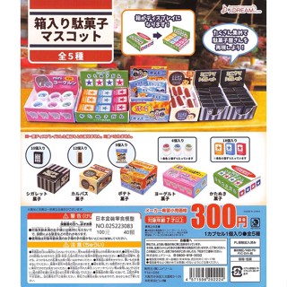 【盒蛋廠】J.DREAM 日本盒裝零食模型 全五款 4571596292224【現貨日本扭蛋、整套組、指定款銷售】