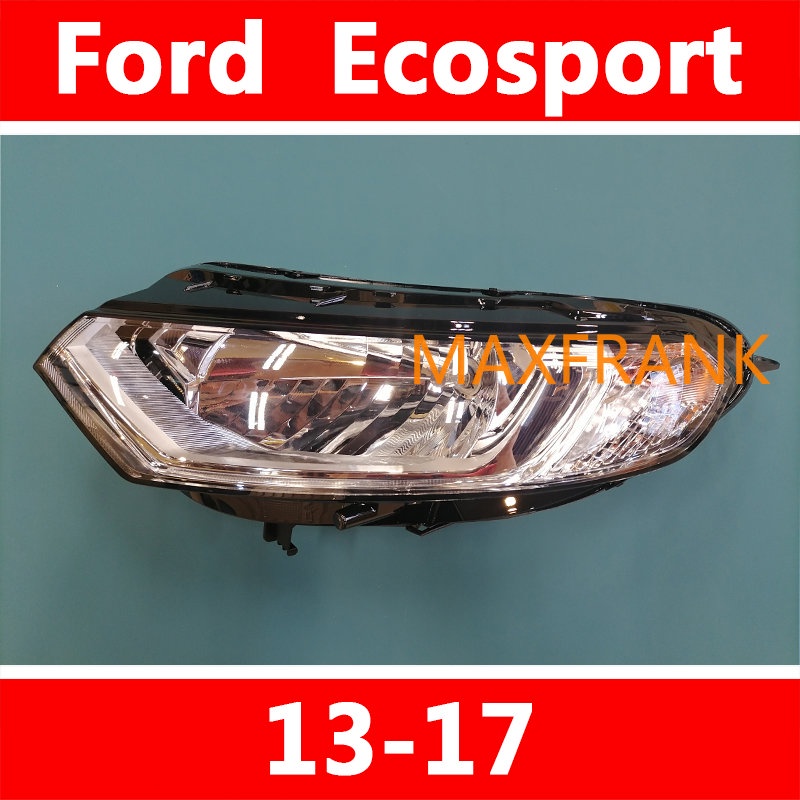 適用於13-17款 Ford  Ecosport 原廠型晶鑽鹵素 大燈 頭燈 前照燈 大燈罩 燈殼 大燈外殼 替換式燈殼