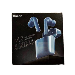 Horen M2真無線藍牙耳機 淺藍【Donki日本唐吉訶德】藍芽耳機