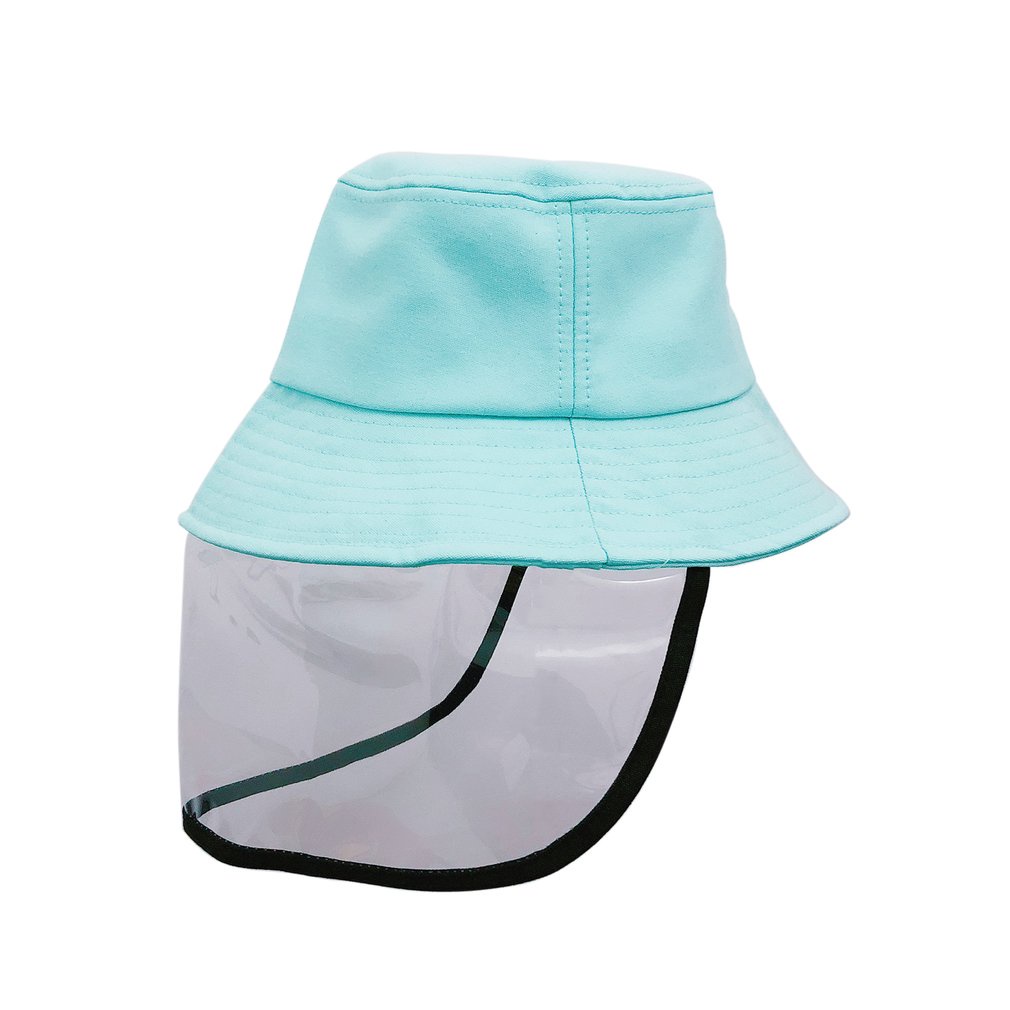 兒童防護面罩帽子麵罩透氣透明防塵面罩