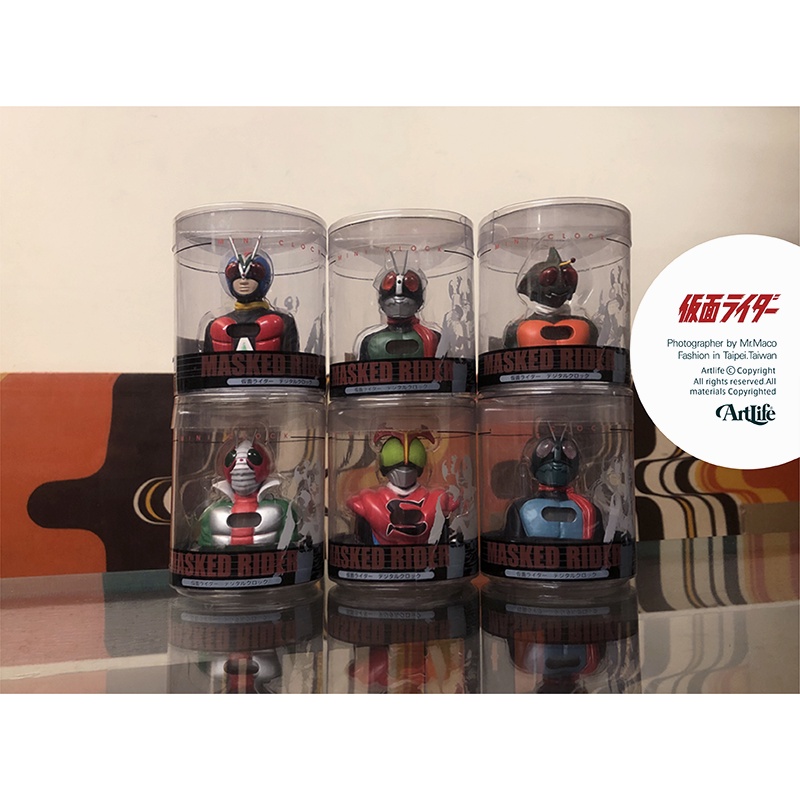 Artlife @ 仮面ライダー 石ノ森章太郎 デジタルLCD リズム時計 MINI CLOCK 假面騎士 小時鐘