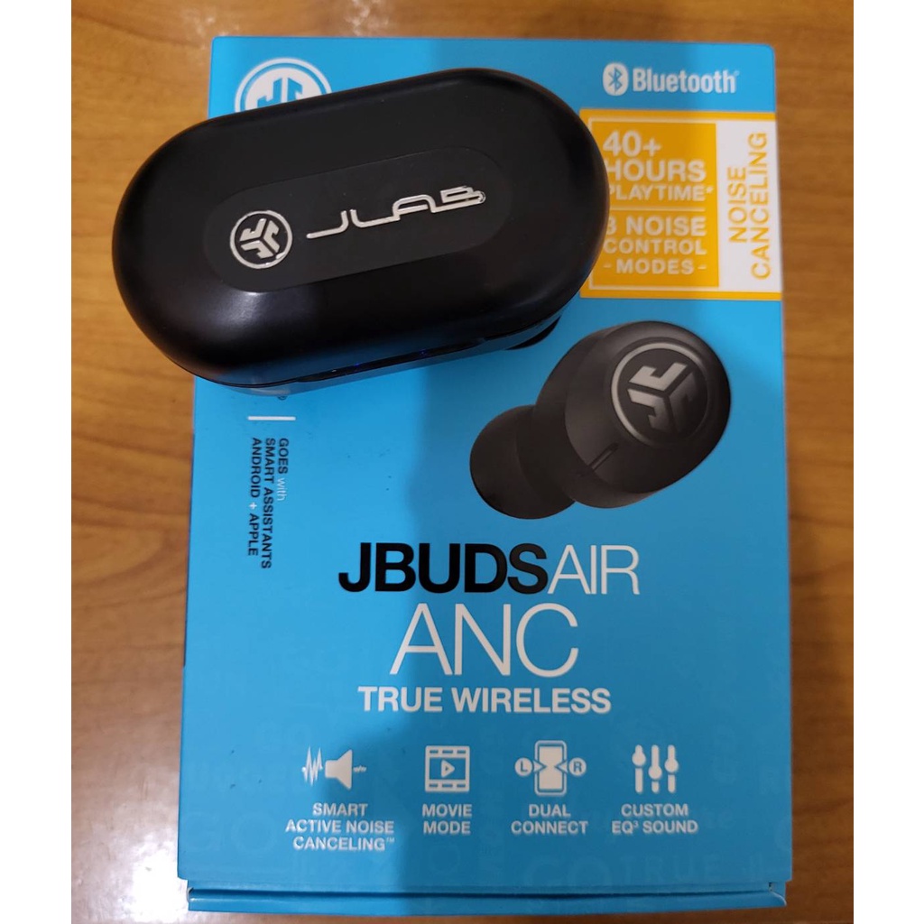 【JLab】JBuds Air ANC 降噪 真無線 藍牙耳機 (藍牙5.2)
