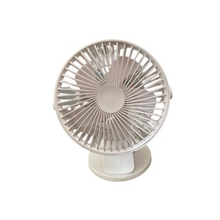 【小鎚的店】(蝦皮代開電子發票) 6.5" USB桌上型兩用風扇 夾式風扇 充電款 附充電線 迷你風扇