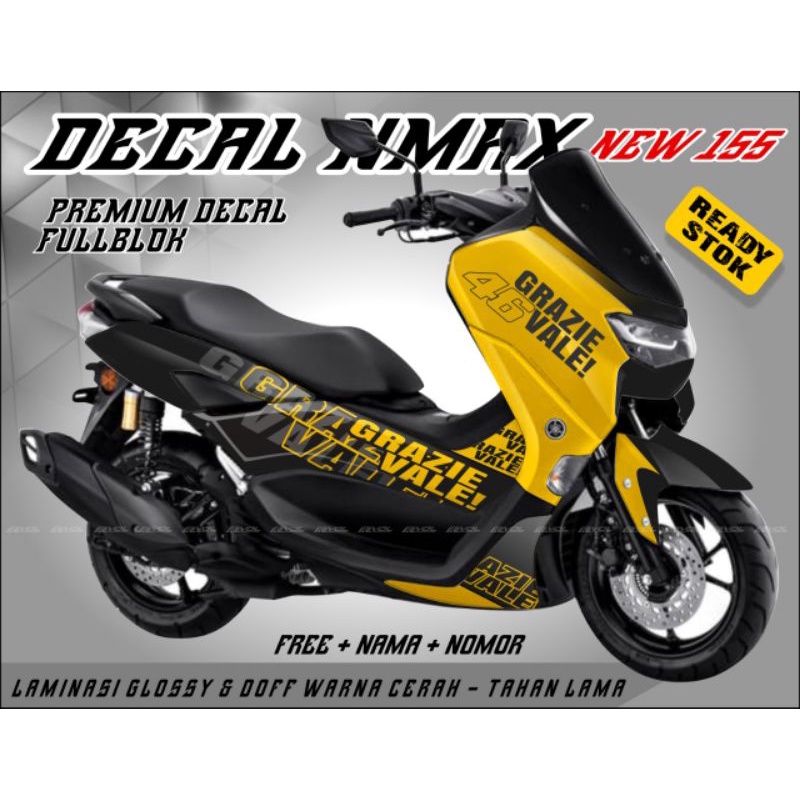 山葉 雅馬哈 nmax 全新 155 摩托車全身貼花貼紙