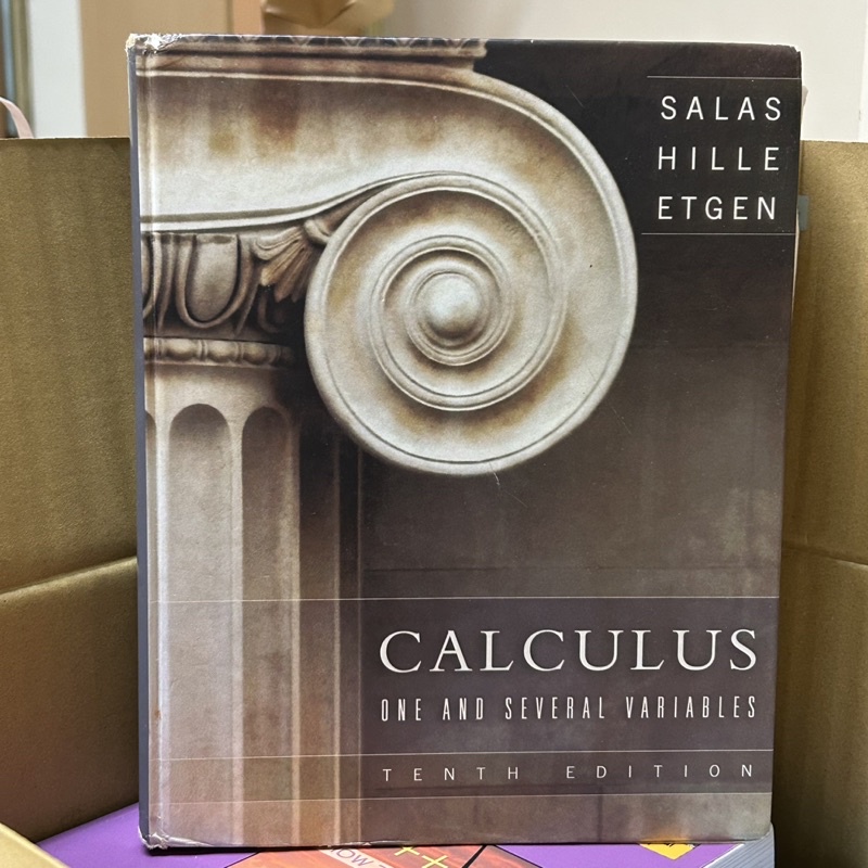 Calculus 10th ed｜WILEY、Salas、微積分、微積分教科書