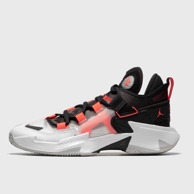 [現貨US15] Jordan Why Not .5 籃球鞋 黑白橘紅 大尺碼 DC3637-160