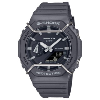 CASIO卡西歐G-SHOCK GA-2100PTS-8A 多功能單色調款/黑麵48.8mm