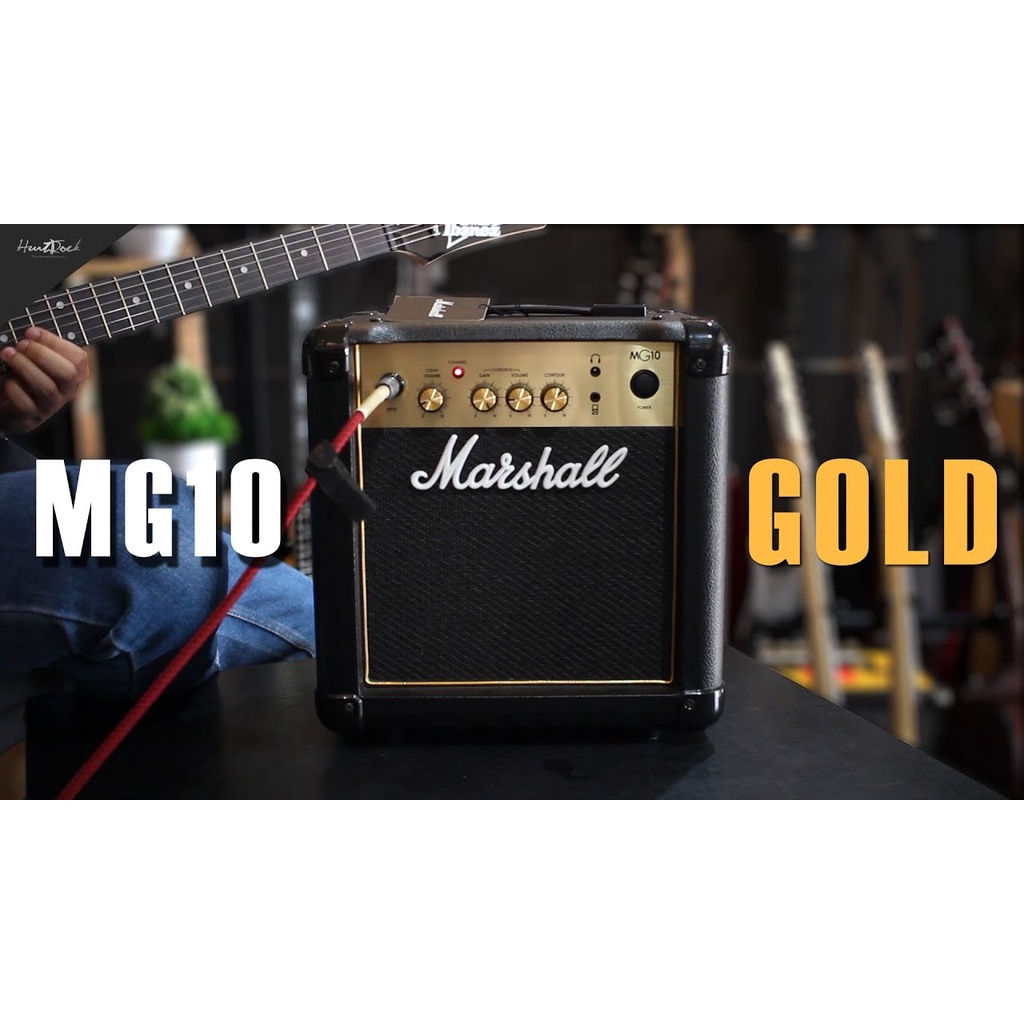 【存在音樂】原廠現貨超夯 Marshall MG10 GOLD / MG15FX 電吉他音箱 熱音社 新手入門 英國品牌