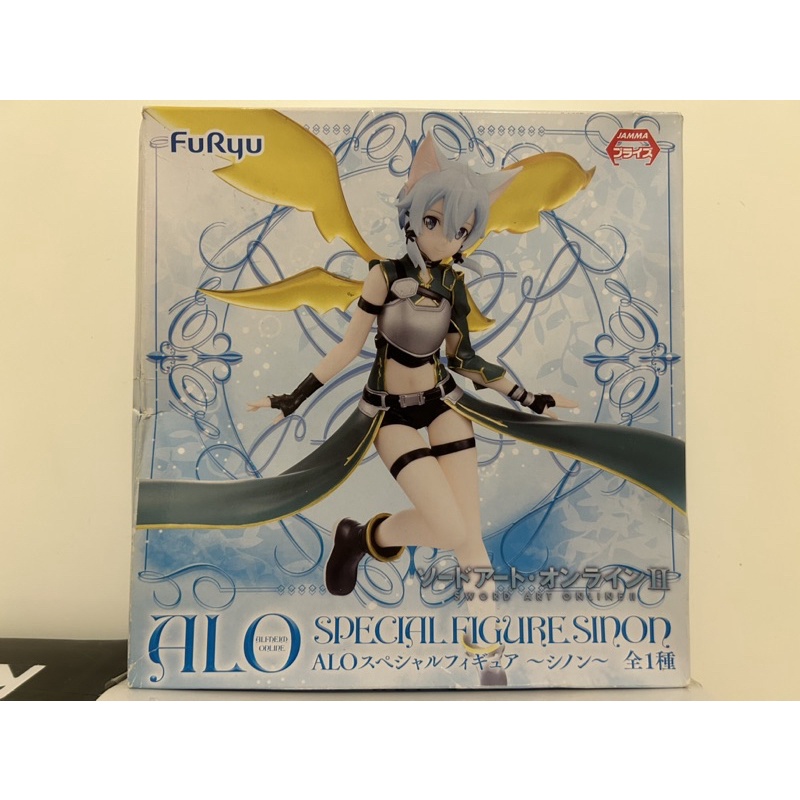 日版 全新 刀劍神域 FuRyu 朝田 詩乃 貓妖 SAO ALO GGO 景品 公仔 PVC