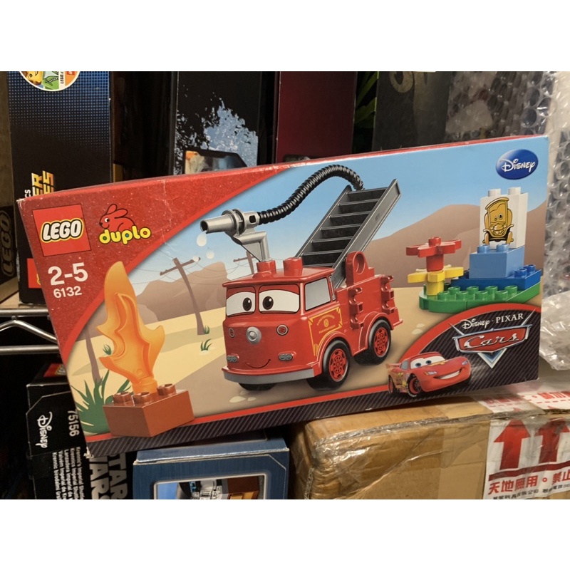 Lego Duplo 6132 汽車總動員 Cars 小紅 Red