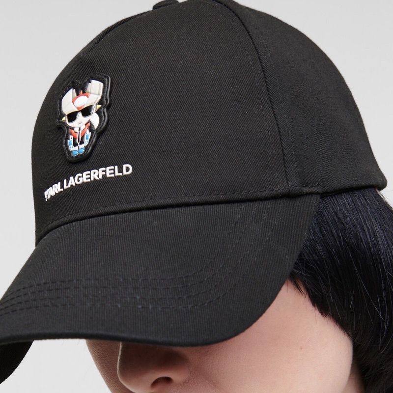 ✴Sparkle歐美精品✴ Karl Lagerfeld 歐版 卡爾老佛爺英雄系列棒球帽 帽子 現貨真品