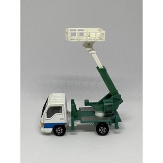 僅此一臺 現貨 絕版 限量 稀有 多美小汽車 模型車 TOMICA 83 ISUZU ELF 雲梯車 合金車 玩具車