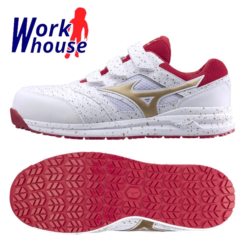 【Work house】MIZUNO LS 2代 美津濃 輕量工作鞋 防護鞋 3E寬楦 塑鋼頭 F1GA225801