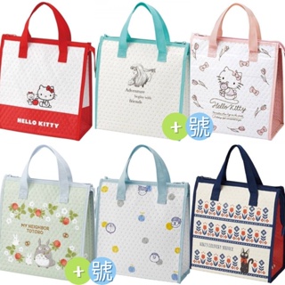日本進口 kitty 哆啦a夢 公主 龍貓 魔女宅急便 kiki 方形不織布保冷便當袋 保溫袋 手提袋 購物袋 野餐袋