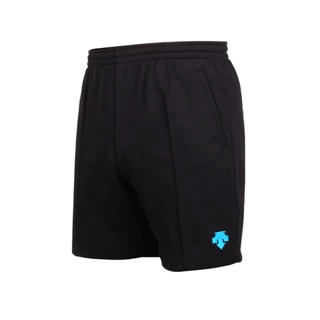 DESCENTE 男女運動短褲(童裝 排球 慢跑 訓練 迪桑特「DSP-1600T-BBL」 黑寶藍