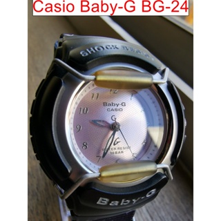 【卡西歐控】保證真品casio時尚baby-g 系列BG-24二手良品#26