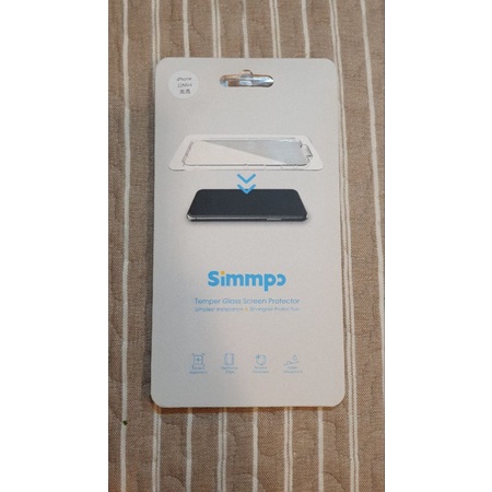 全新未拆封Simmpo簡單貼  iPhone 12 mini 高透 手機螢幕保護貼