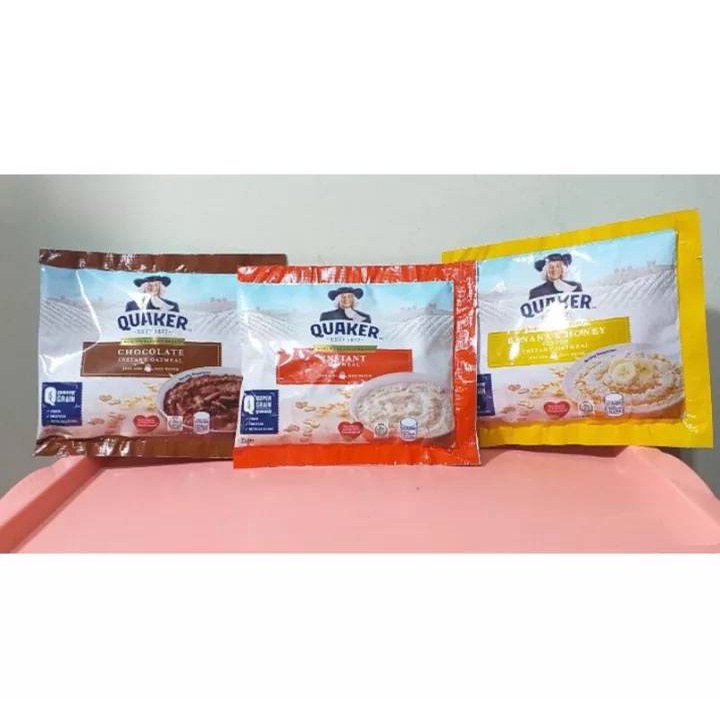 Quaker 桂格 即食 巧克力 大燕麥片 隨身包  燕麥片 COSTCO Instant Whole Oats 菲律賓