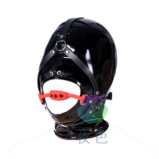 夜色 限時特賣 成人馬具型頭套 口塞 口球套裝 矽膠洞洞口球口塞軟膠口枷調教訓奴歐美口塞情趣用品